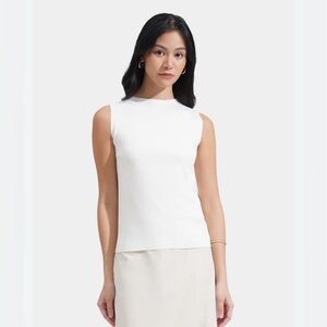 NWT A.L.C. Rosetta Getty Resort Sleeveless Wrap Knit Top Sz M